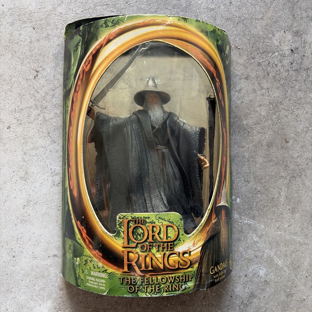 ToyBiz Lord of the Rings Fellowship of the Ring Gandalf Figure SEALED!
